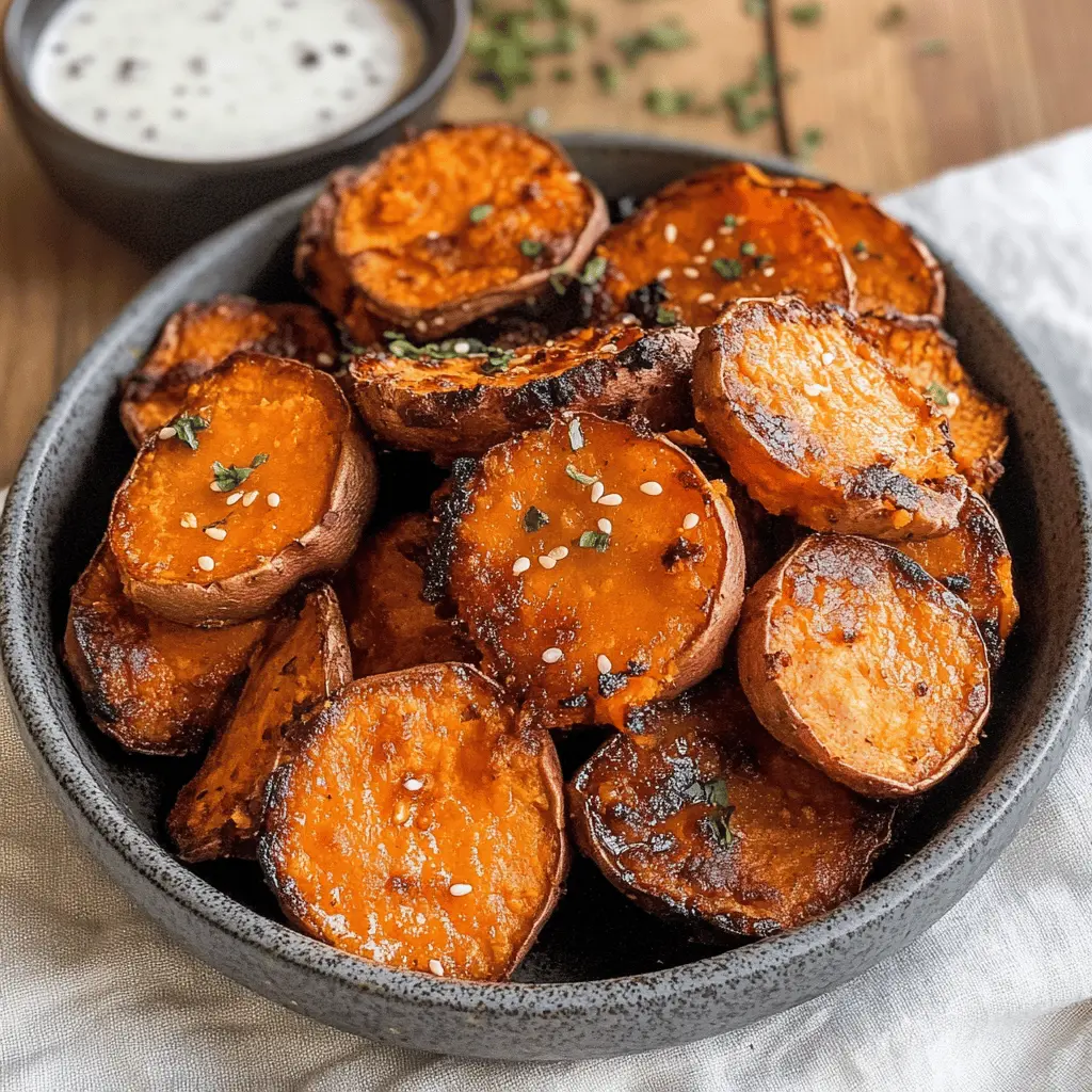 Crispy Smashed Sweet Potatoes are the perfect side dish for any meal! With their golden, crunchy exterior and tender, fluffy inside, these sweet potatoes are a delightful combination of flavors. Seasoned to perfection, they make every bite a tasty treat. Save this recipe for your next family dinner or special occasion, and impress your guests with a dish they won't forget!