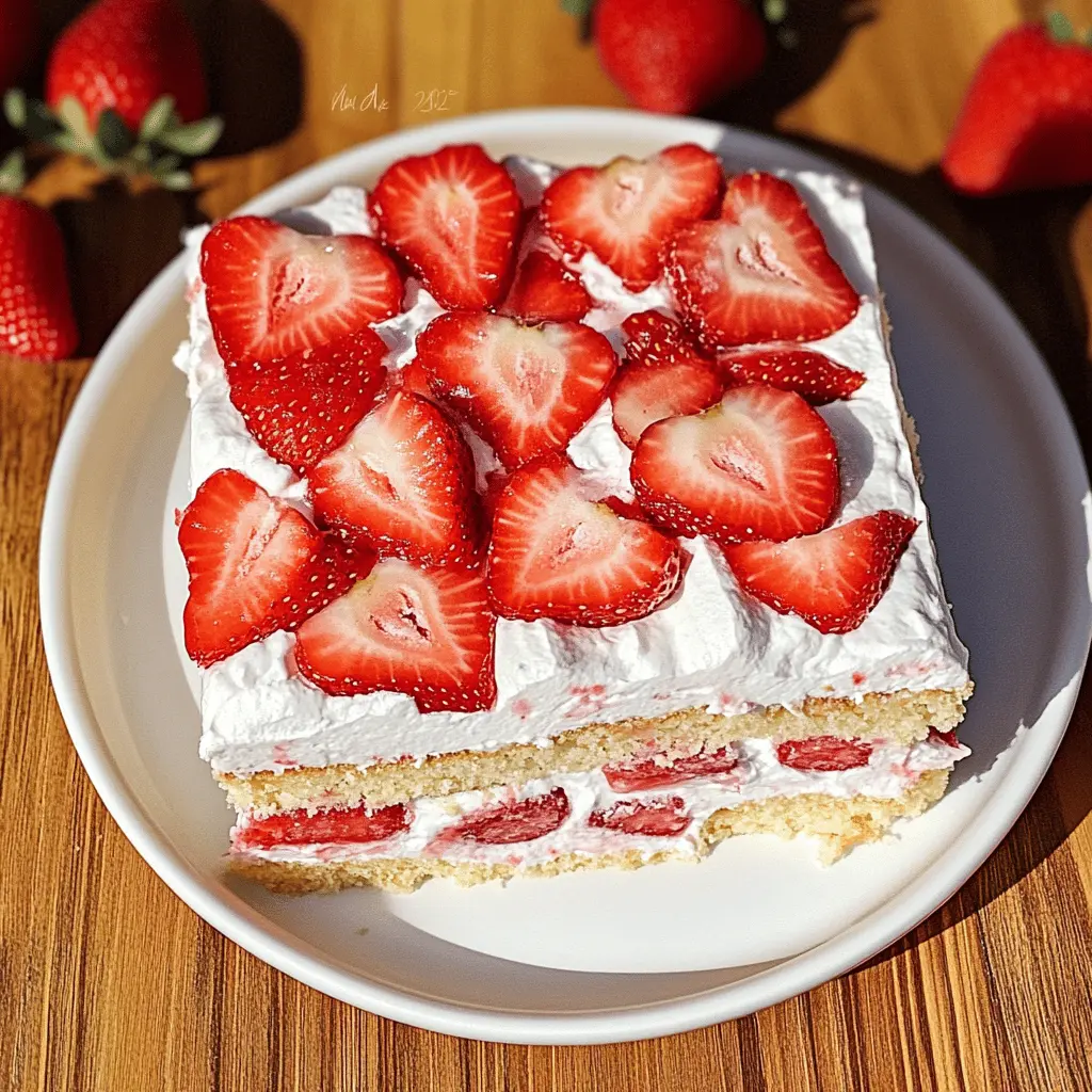 Enjoy a refreshing twist on dessert with this easy no-bake Strawberry Icebox Cake! Layered with sweet strawberries and creamy layers, this treat is perfect for warm weather gatherings. With just a few simple ingredients, you can whip up a delicious dessert that everyone will love. Save this recipe for your next picnic or summer barbecue!